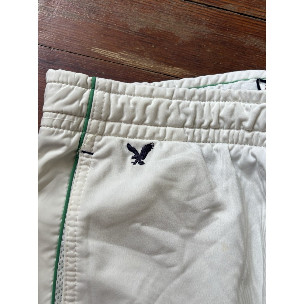 Vintage American Eagle Track Pants Size Large Athleisure 90s Zip Leg - Picture 3 of 6